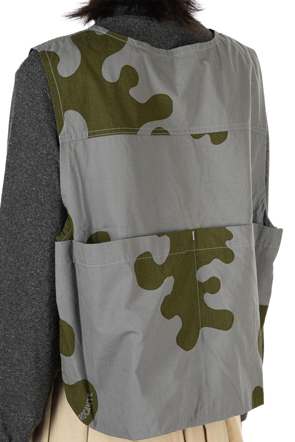 Tigre Brocante - TB Amoeba Kamo Hunting Bib Vest - Grey