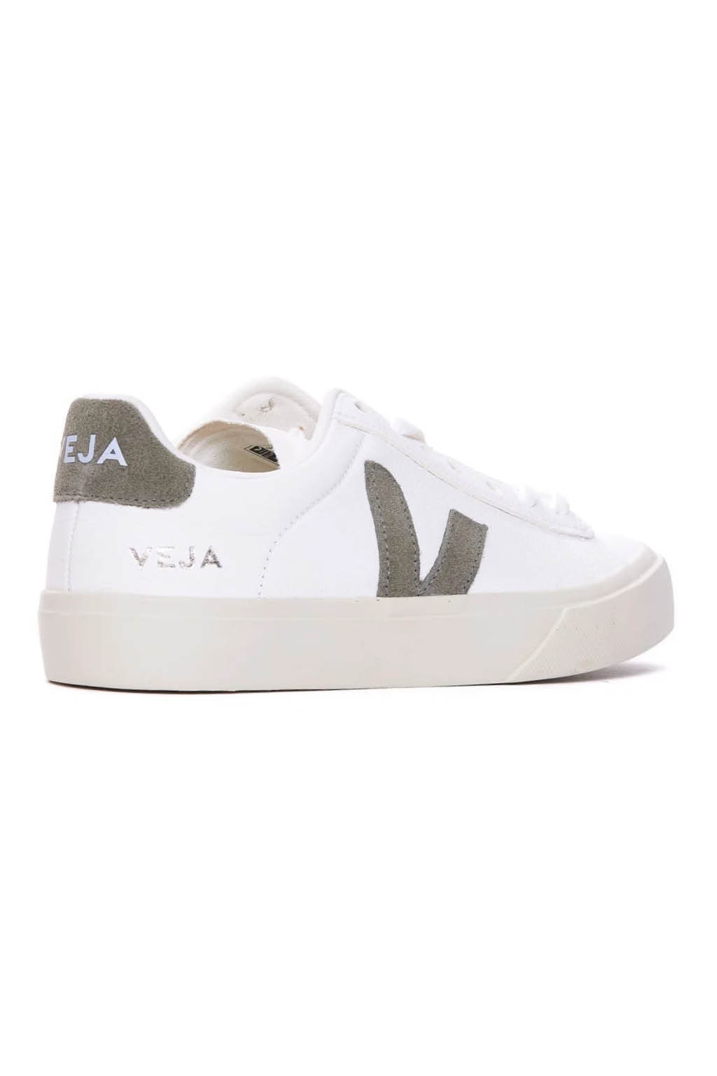 VEJA - Campo ChromeFree Leather White Kaki