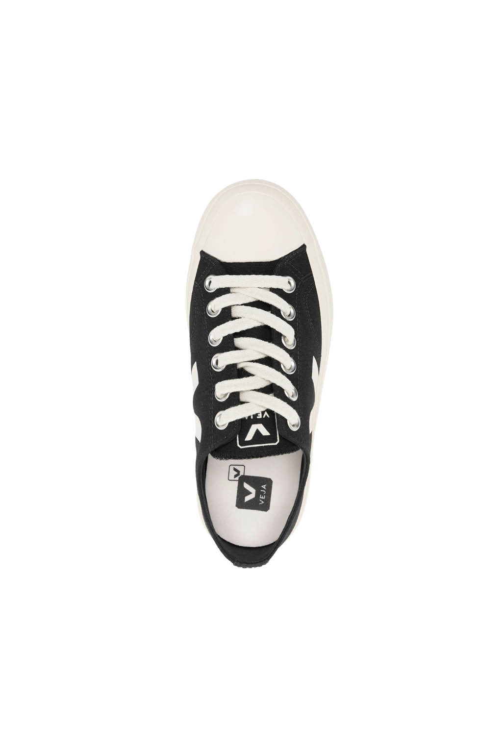 VEJA - Wata II Low Canvas - Black Pierre