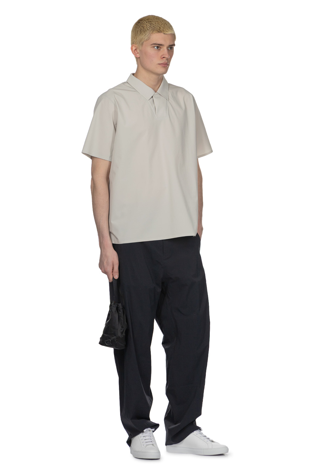 Arcteryx Veilance - Dromos Tech Polo Shirt - Dark Cocoon