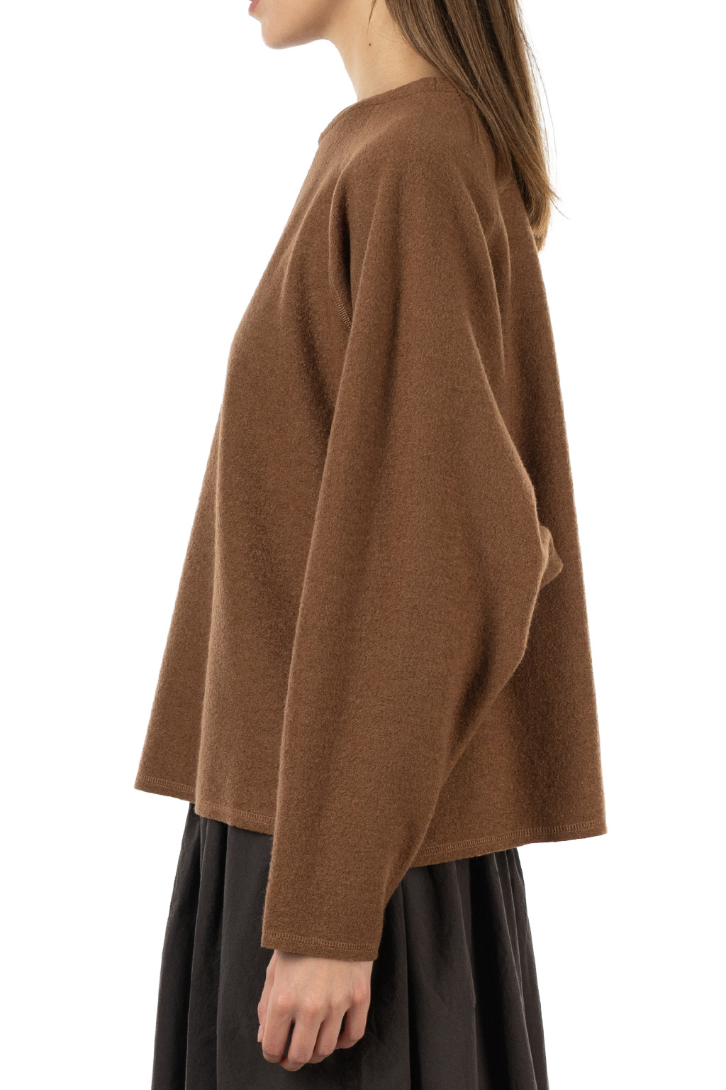 Veritecoeur - Bouclé Pullover - Brown