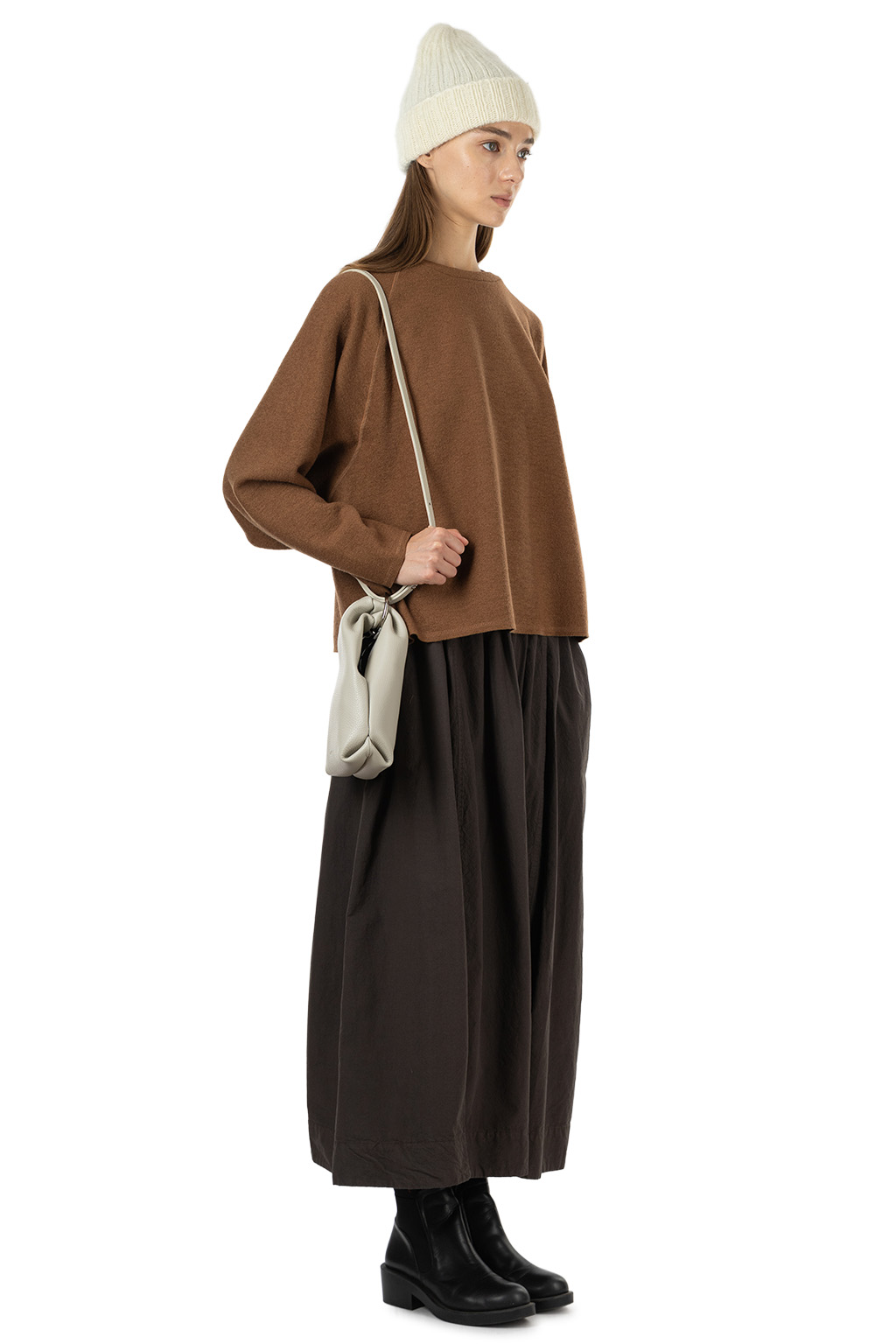 Veritecoeur - Bouclé Pullover - Brown