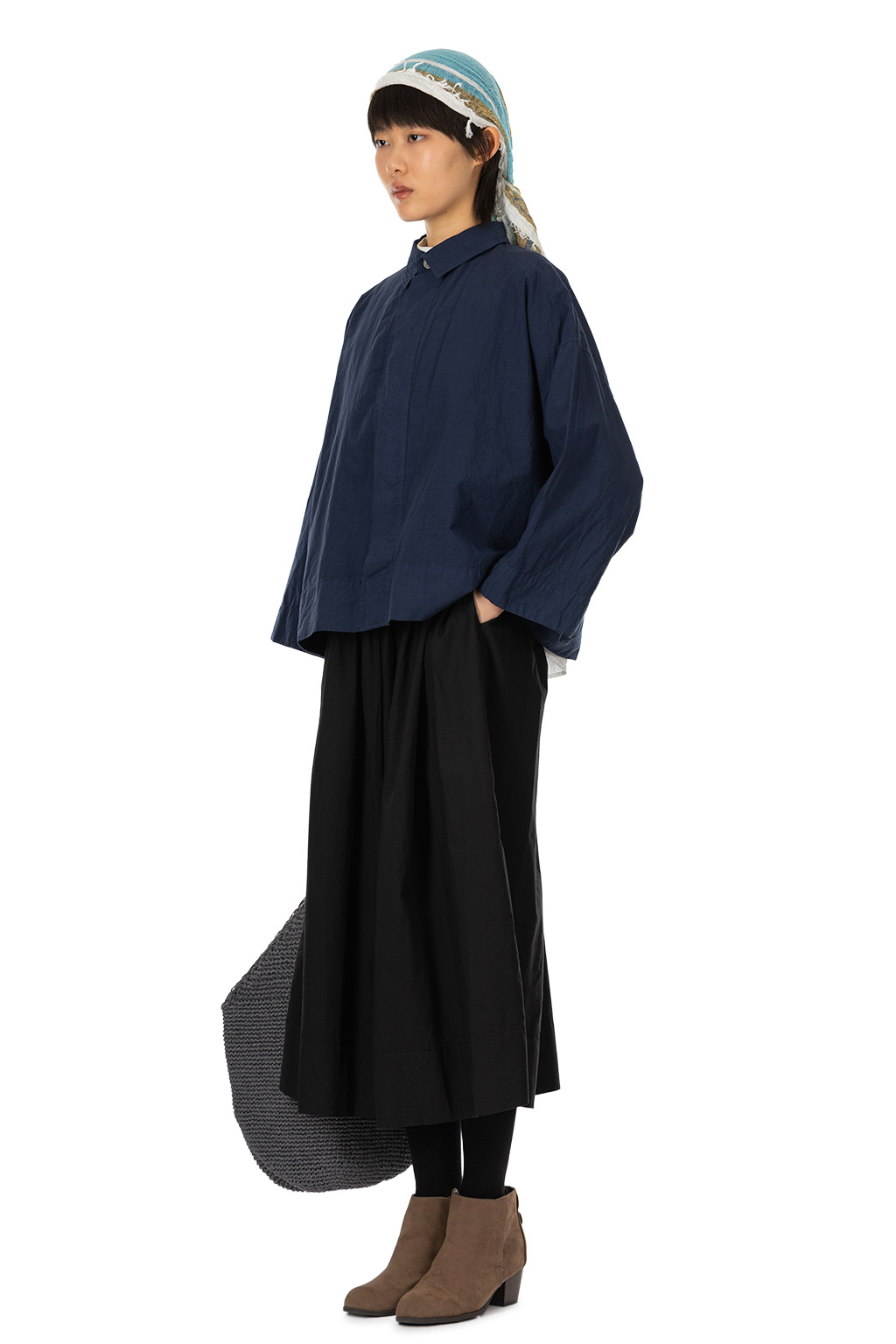 Veritecoeur - Compact Shirt - Navy