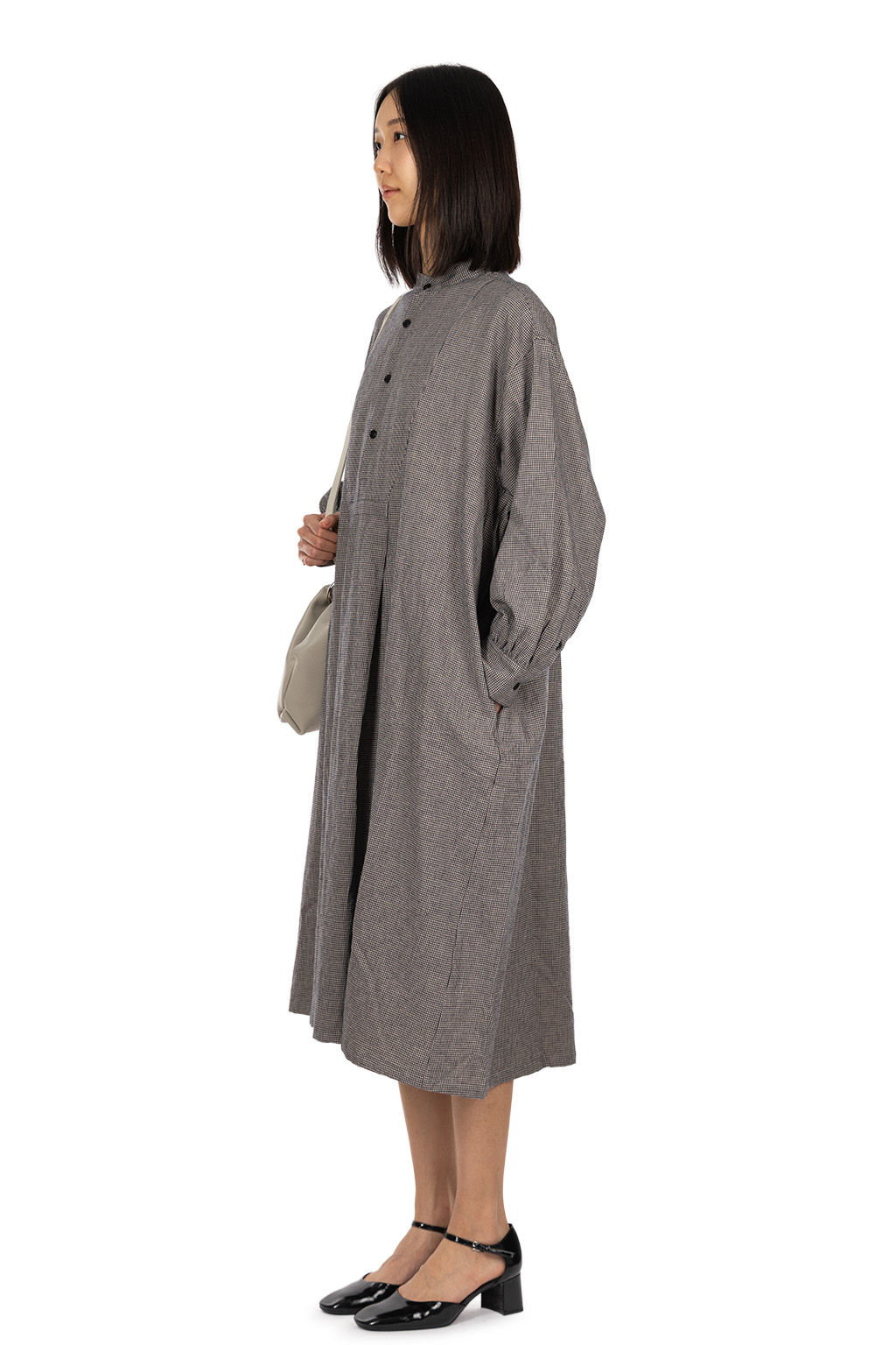 Veritecoeur - Front Yoke Dress - Chidori