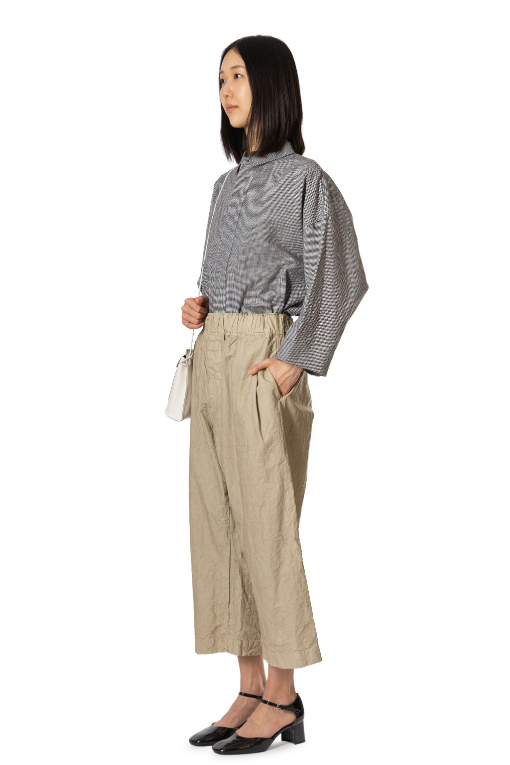 Veritecoeur - Garment Dye Pants - Beige