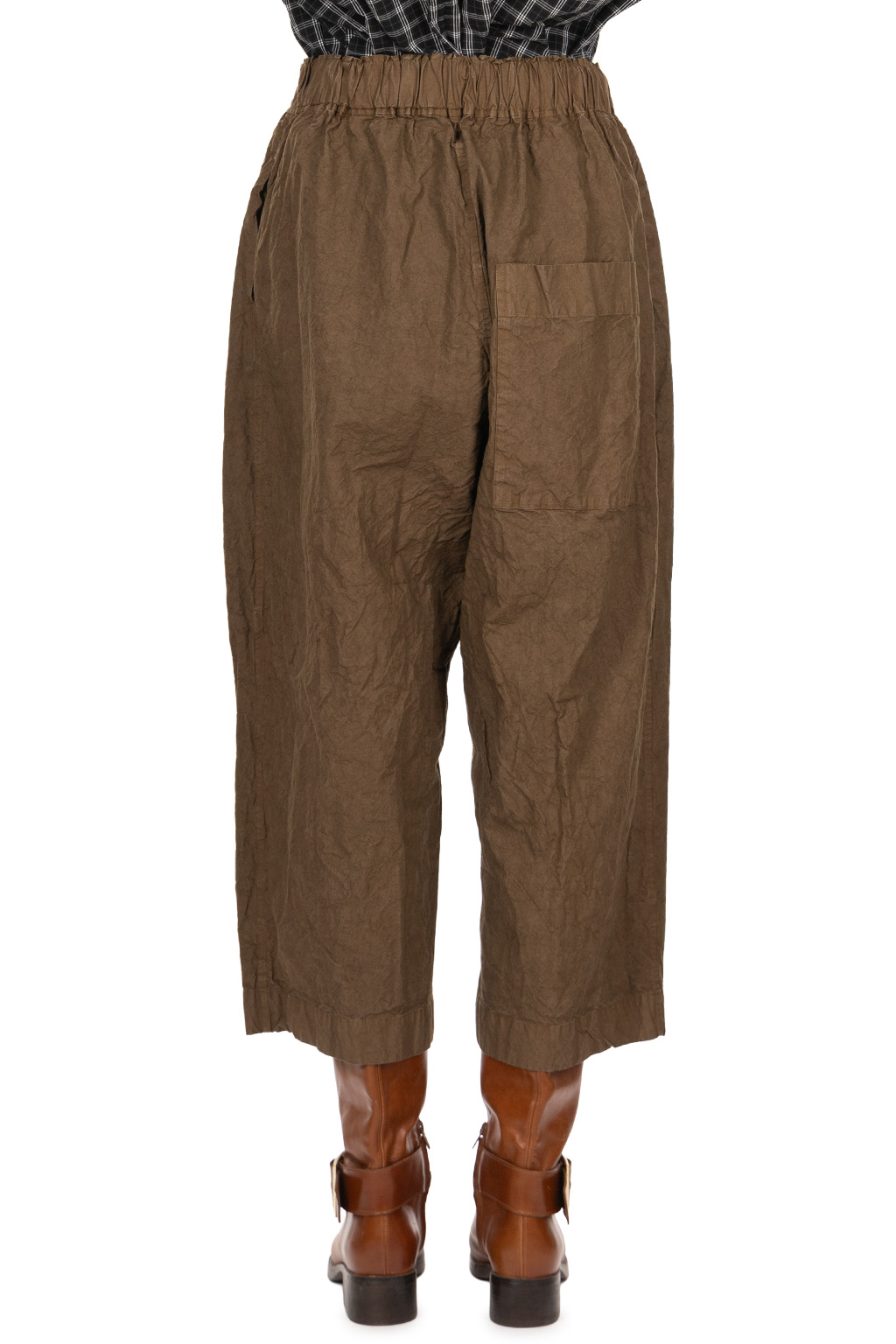 Veritecoeur - Garment Dye Pants - Brown