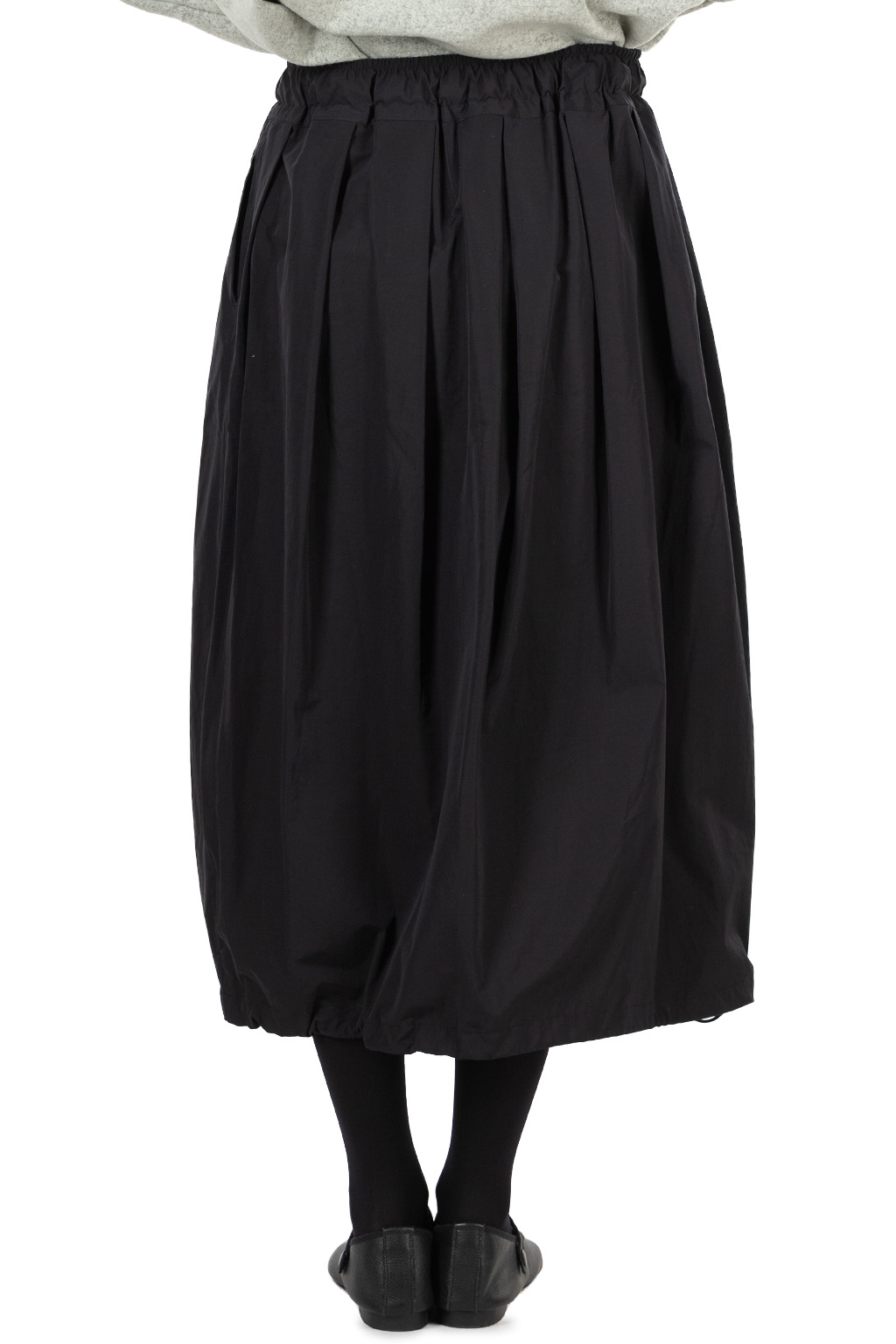 Veritecoeur - Taffeta Coccon Skirt - Black