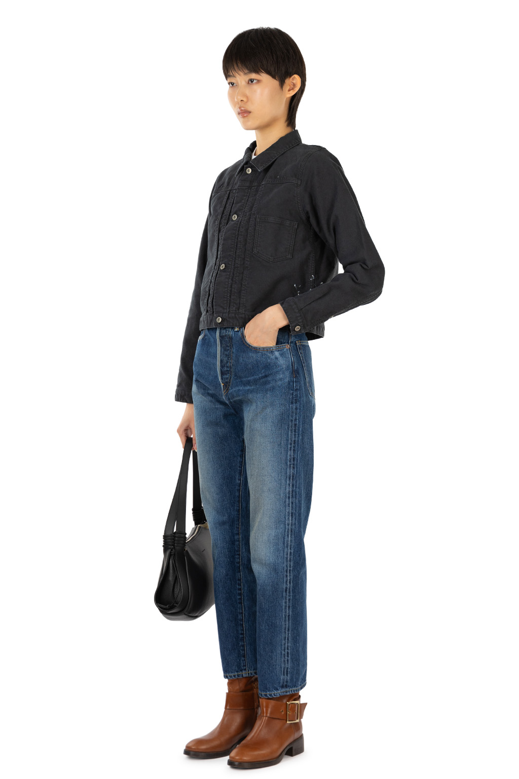 VISVIM - Chore JKT G.Cords W - Black