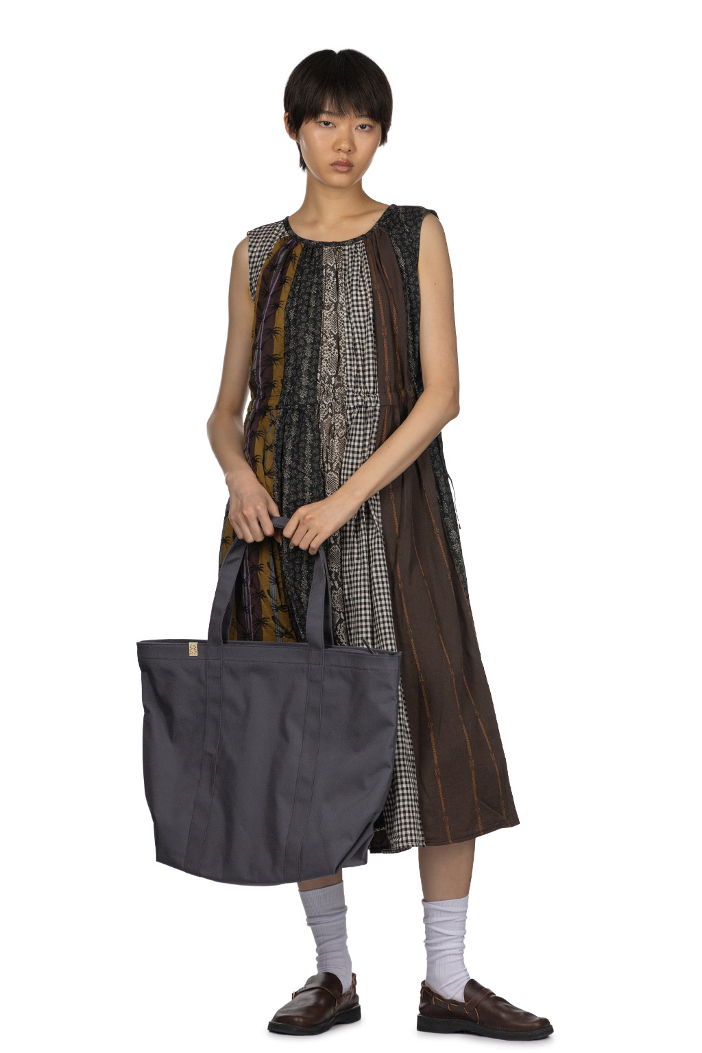 VISVIM - Cordura Tote M - Charcoal