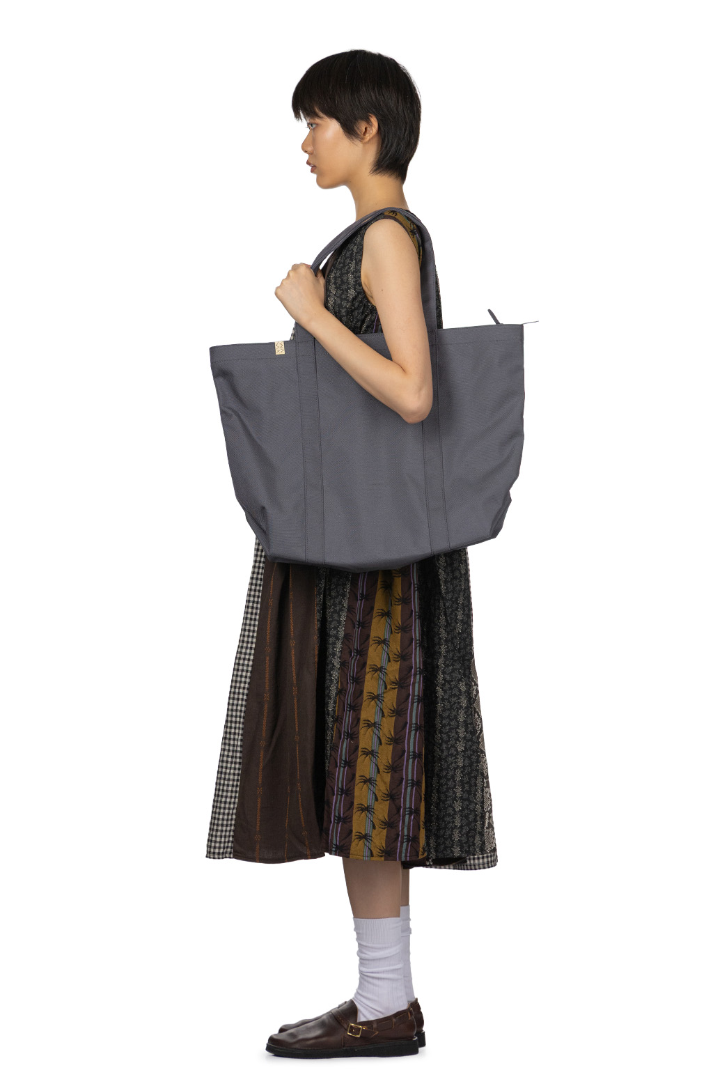 VISVIM - Cordura Tote M - Charcoal