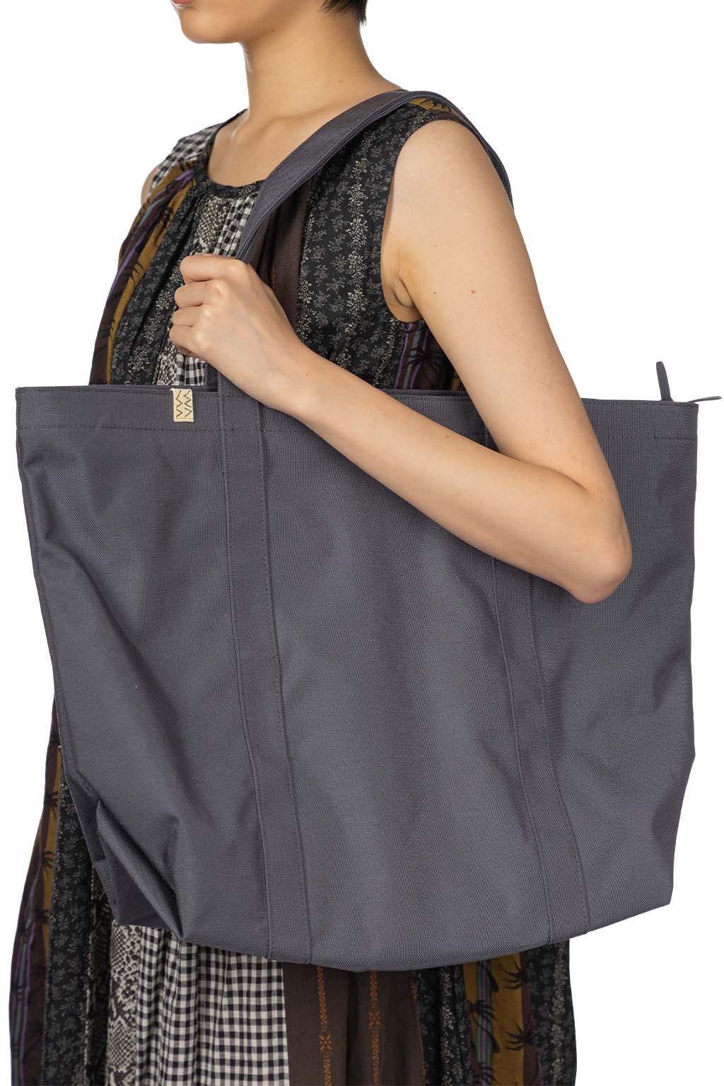 VISVIM - Cordura Tote M - Charcoal