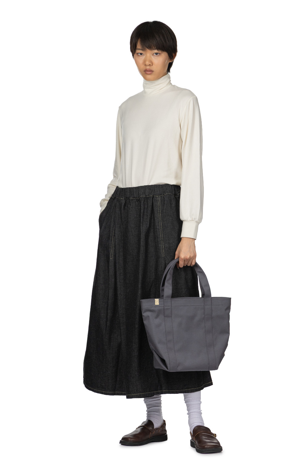 VISVIM - Cordura Tote S - Charcoal