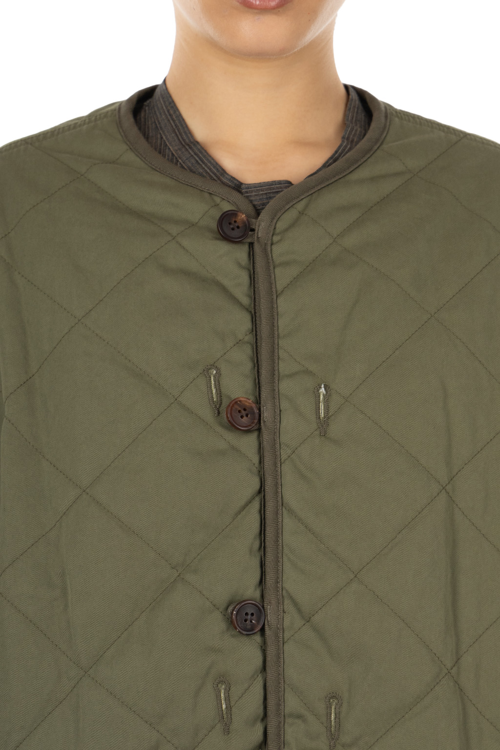 VISVIM - Liner Mil Coat W - Olive