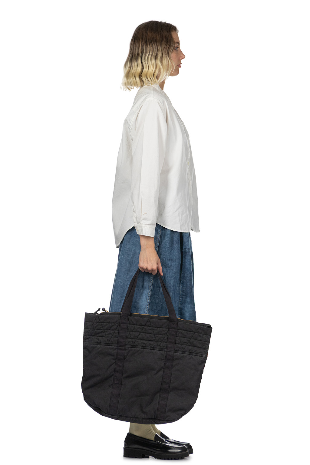 VISVIM - N A P Tote M-Black