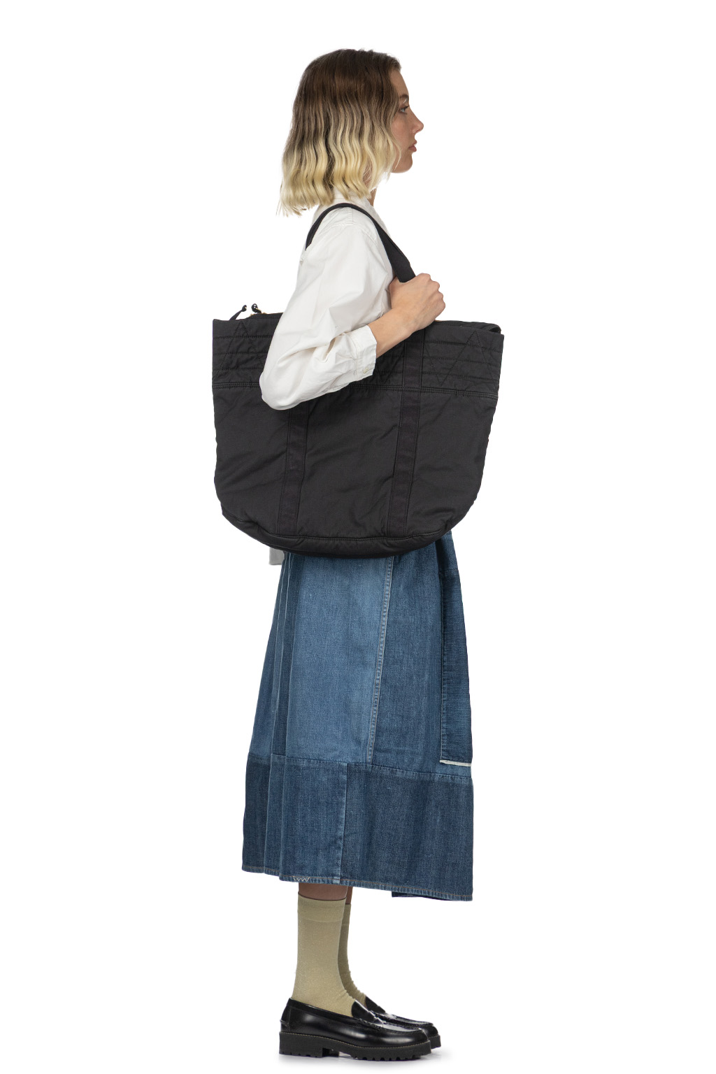 VISVIM - N A P Tote M-Black