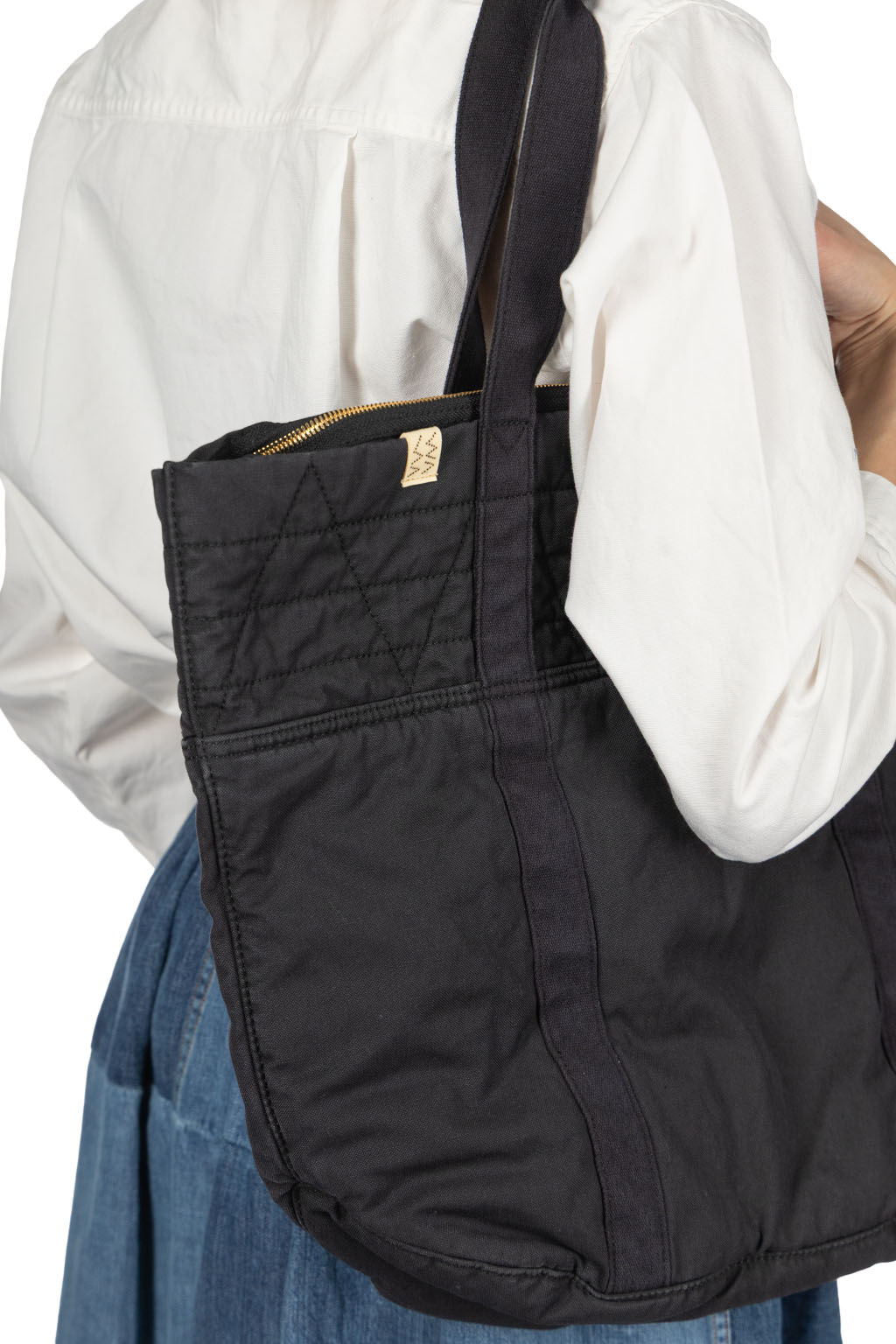 VISVIM - N A P Tote M-Black