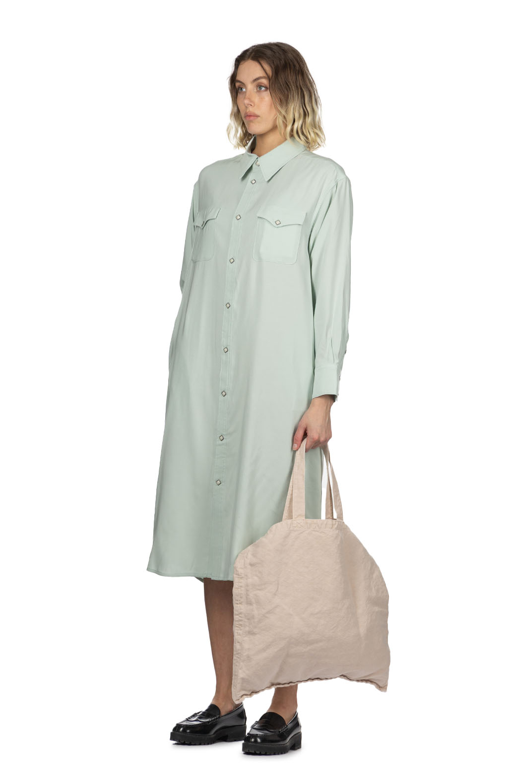 VISVIM - Rust Belt Dress Long Sleeve 