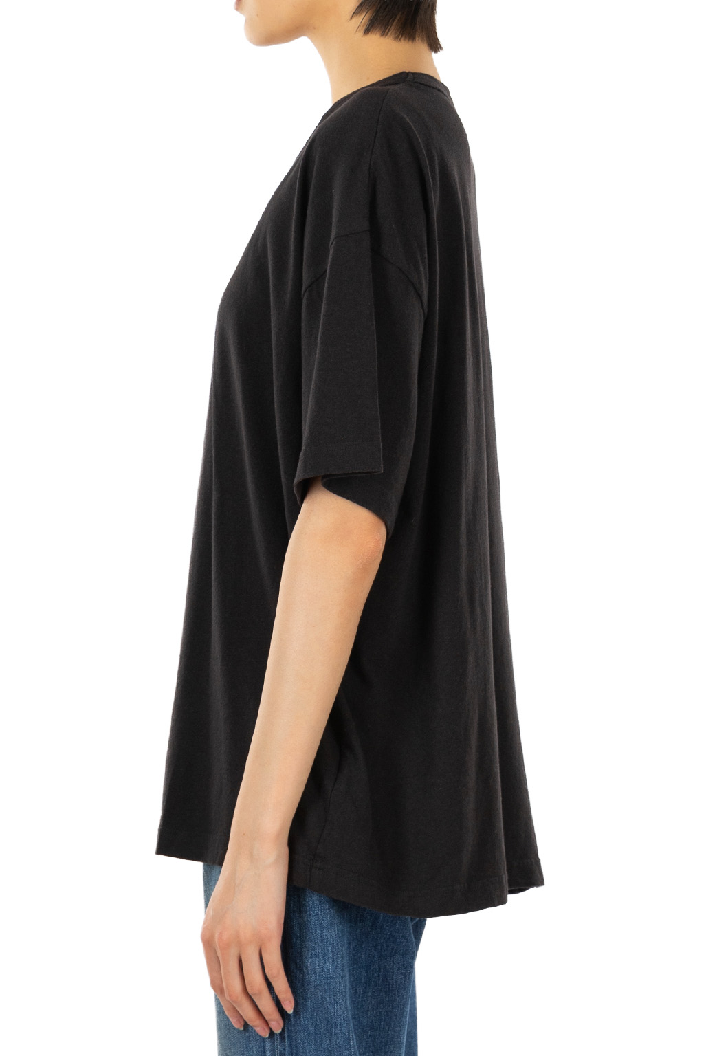 VISVIM - Ultimate Jumbo Tee SS W - Black