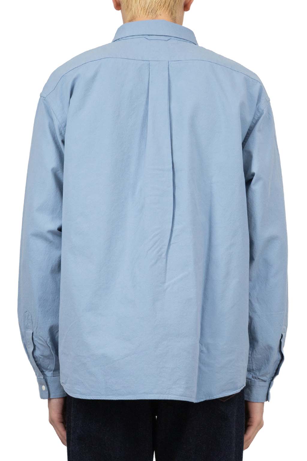 YAECA - Comfort Shirt - Extra Wide - Sax 71