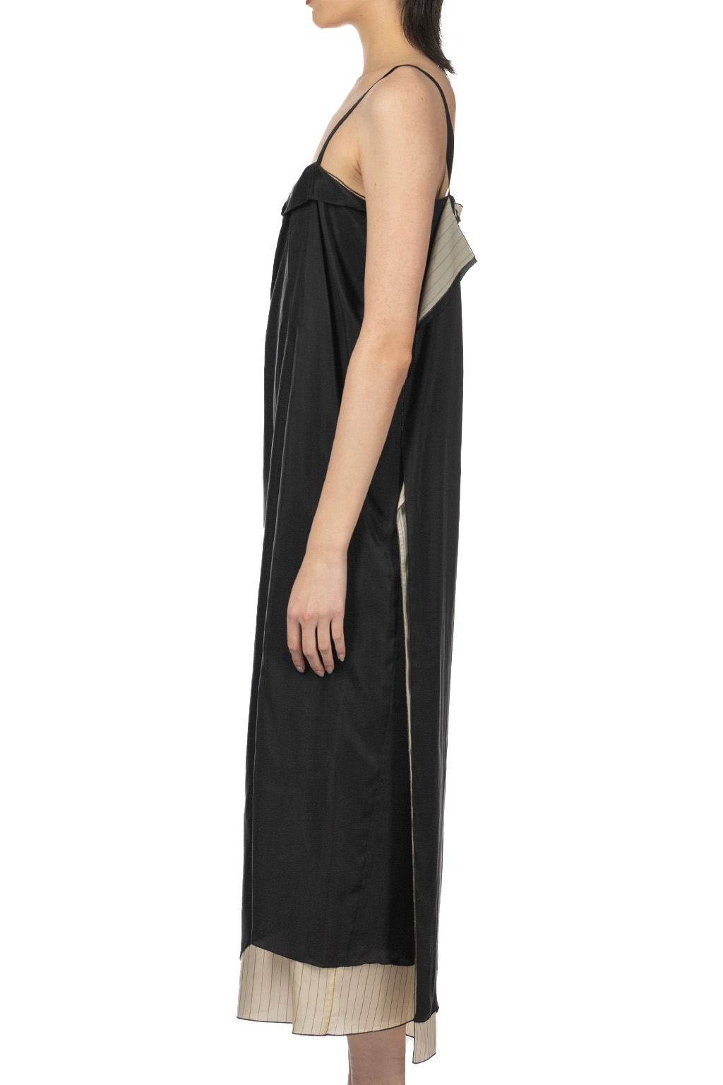 YLEVE - Cupra Twill One Piece Dress - Black