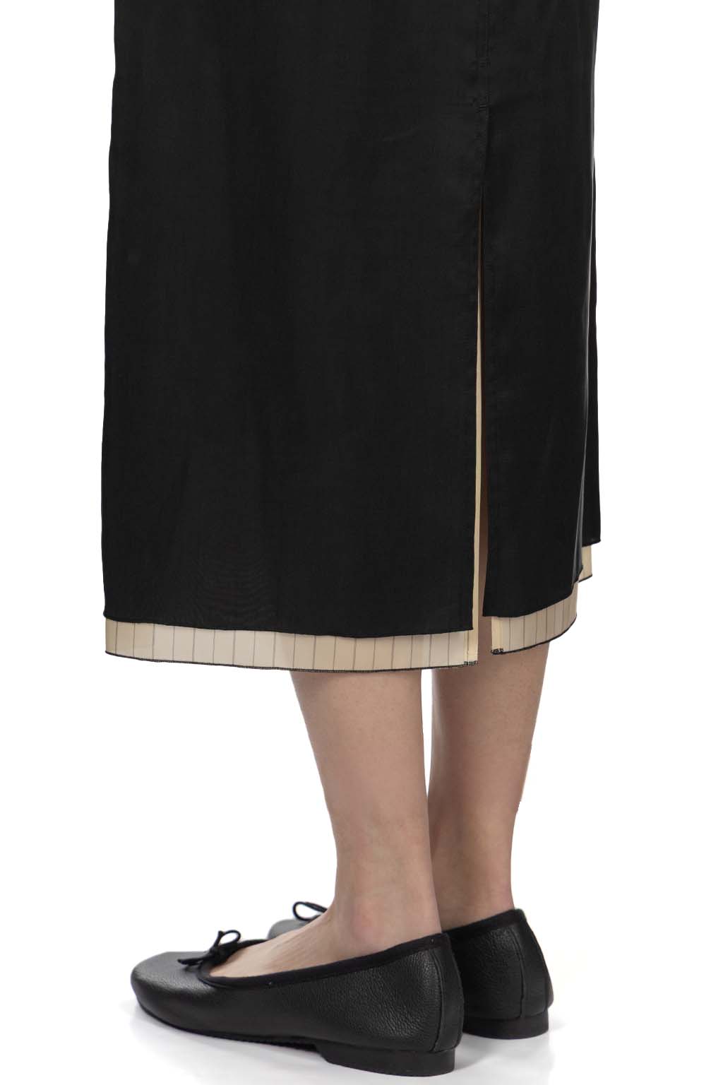 YLEVE - Cupra Twill Skirt - Black