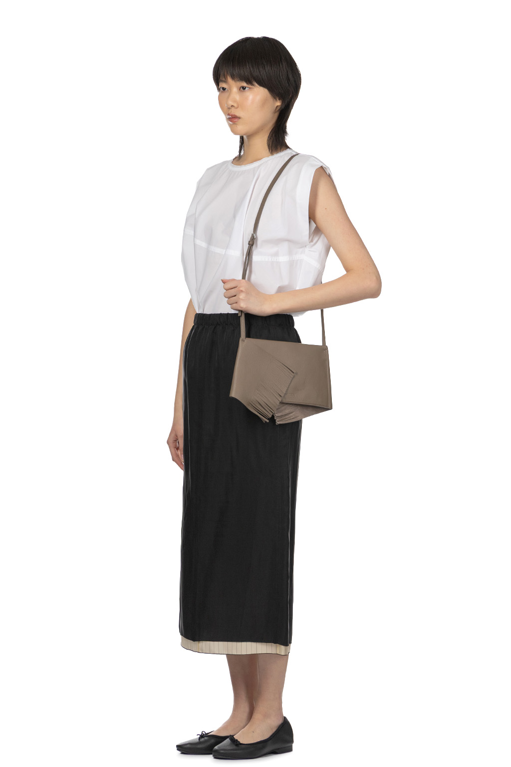 YLEVE - Cupra Twill Skirt - Black