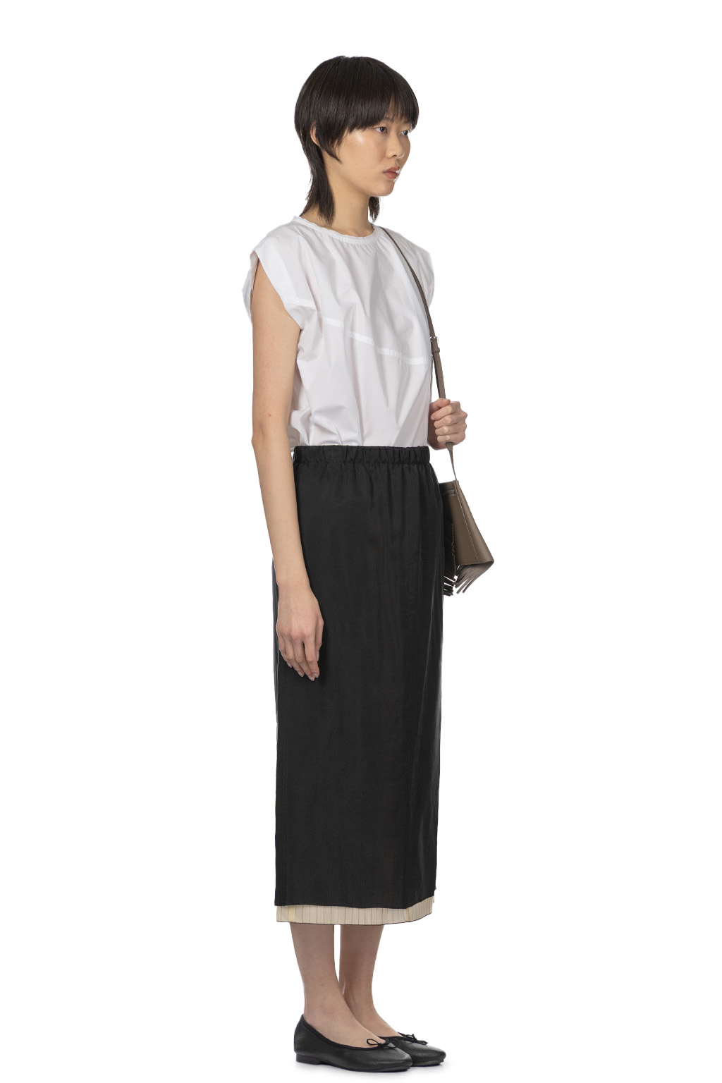 YLEVE - Cupra Twill Skirt - Black