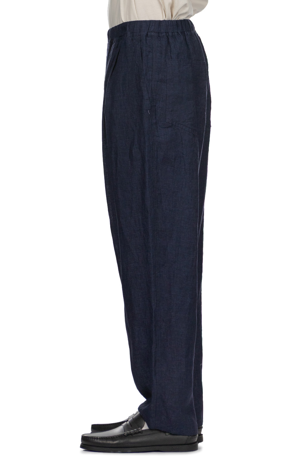 YLEVE - Linen Poplin Twill - Navy