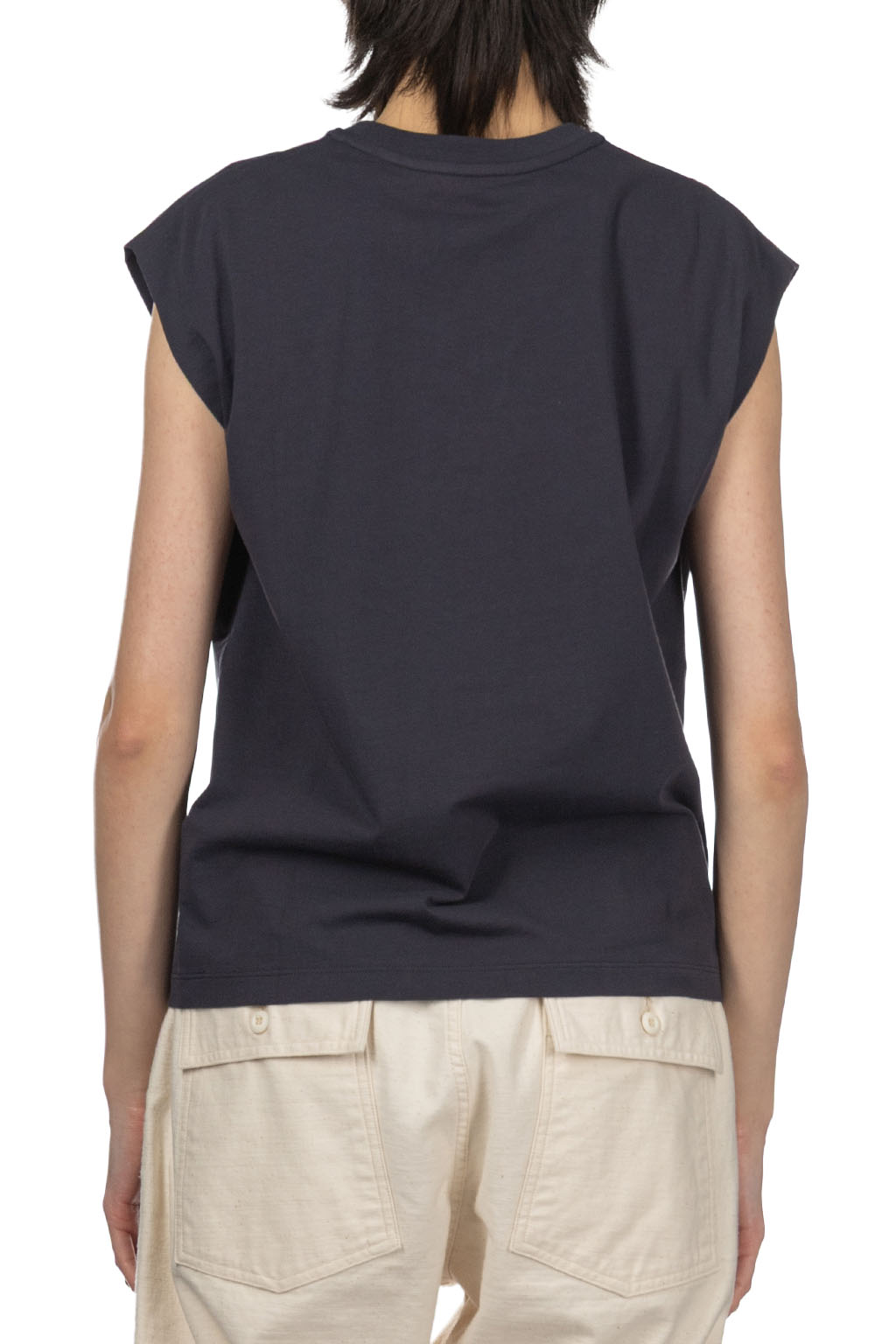 YLEVE - Organic Cotton Bio Non Stretch Tee - Navy