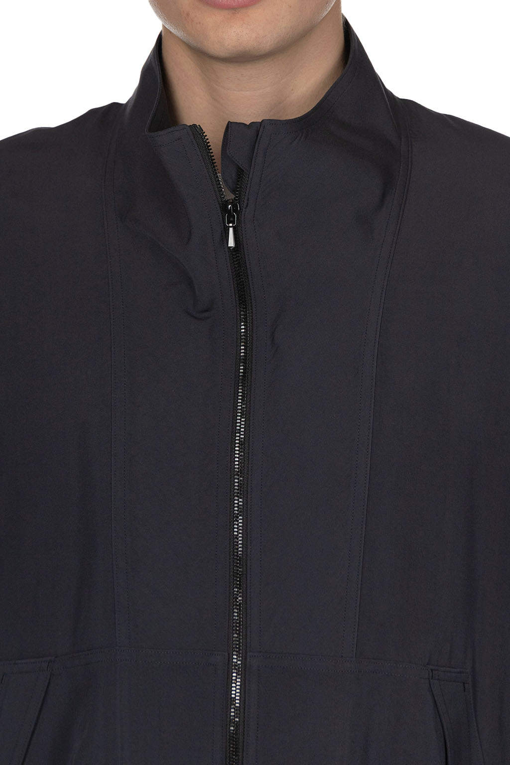 YLEVE - Rayon Vintage Blazer - Navy