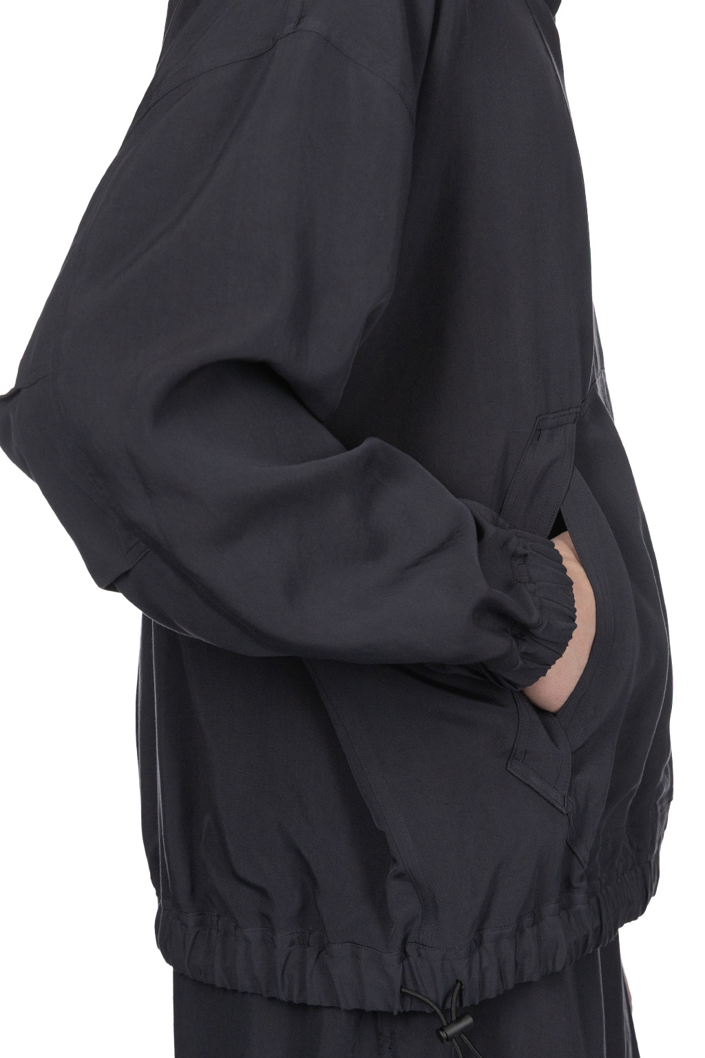 YLEVE - Rayon Vintage Blazer - Navy