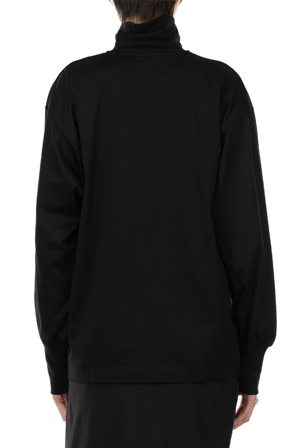 YLEVE - Suvin Cotton Turtle Neck - Black