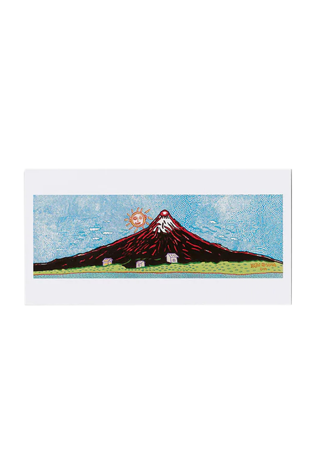Yayoi Kusama - Postcards - Mt. Fuji in Seven Colours
