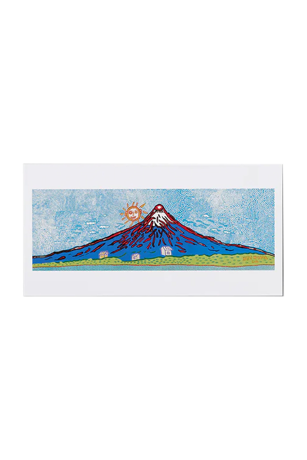 Yayoi Kusama - Postcards - Mt. Fuji in Seven Colours