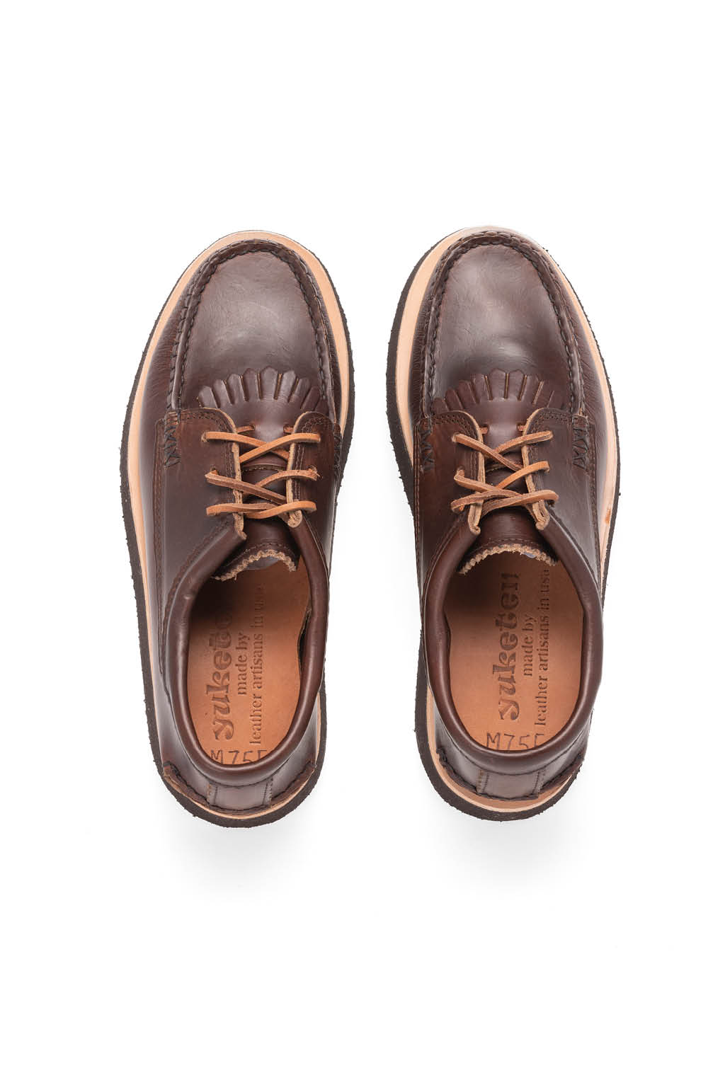 Yuketen - Blucher Rocker w/ Kiltie - G Brown