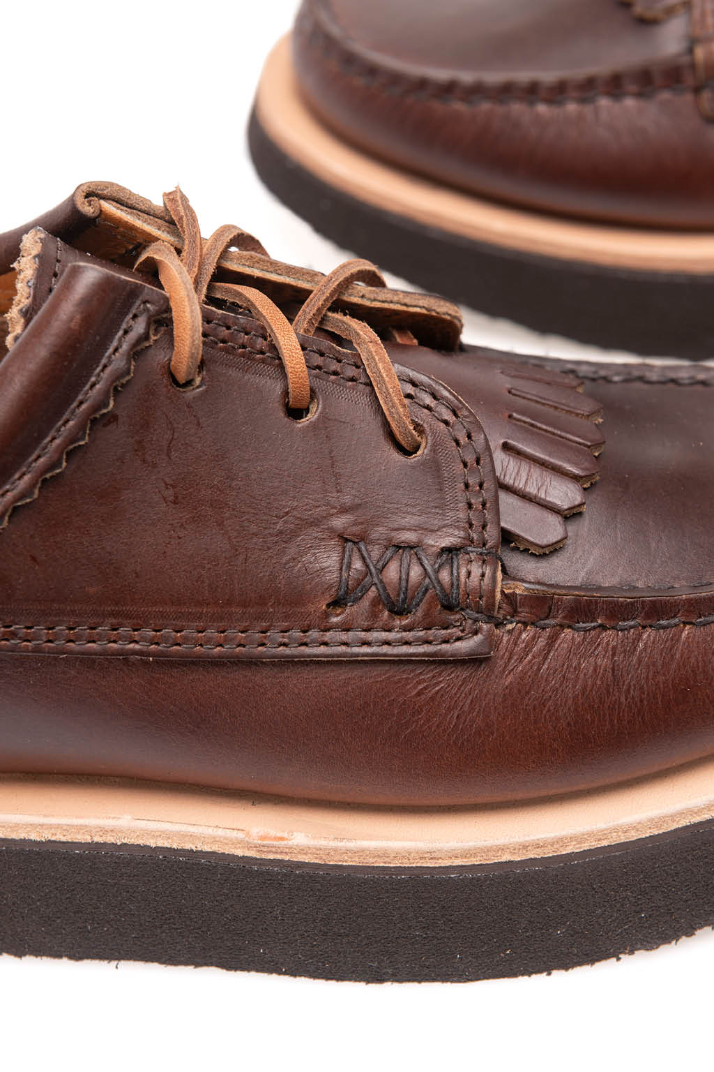 Yuketen - Blucher Rocker w/ Kiltie - G Brown