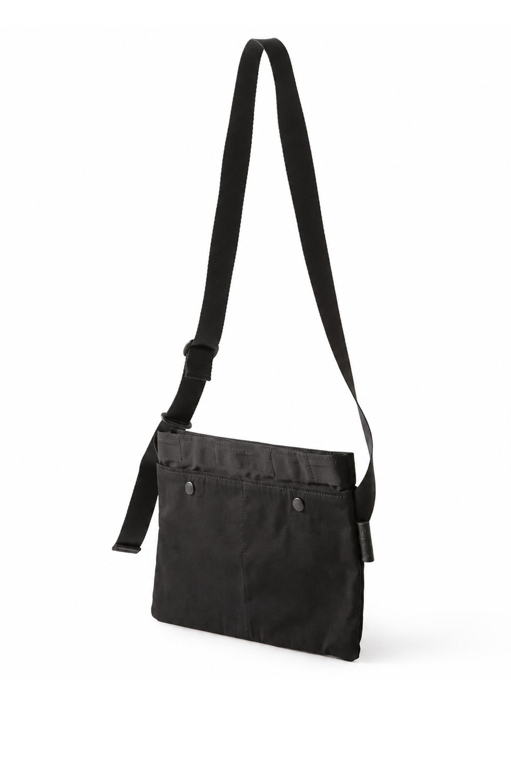 amiacalva Gabardine Sacoche - Black