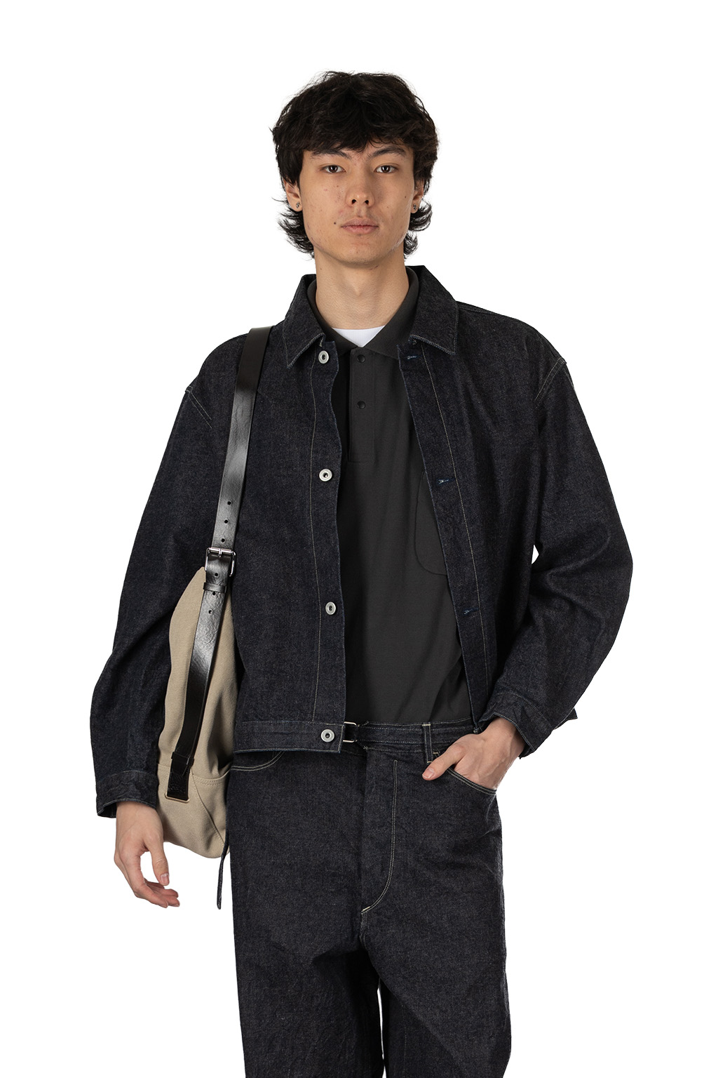 blurhms - 12.9oz Denim Proto Jacket - Indigo