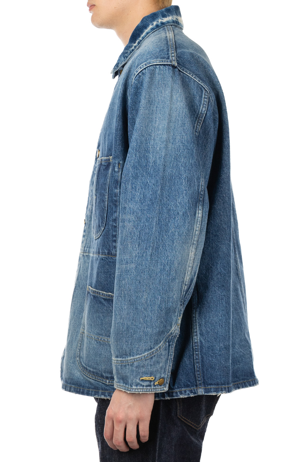 Markaware - Coverall Jacket 13.5oz Selvedge Denim - Used Washed