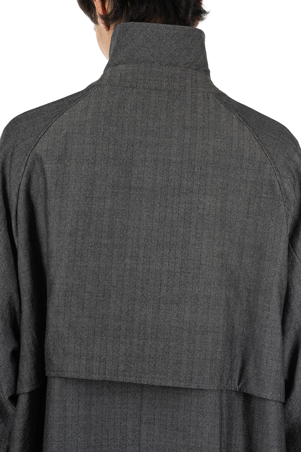 Markaware - Raglan Sleeve Coat - Herringbone