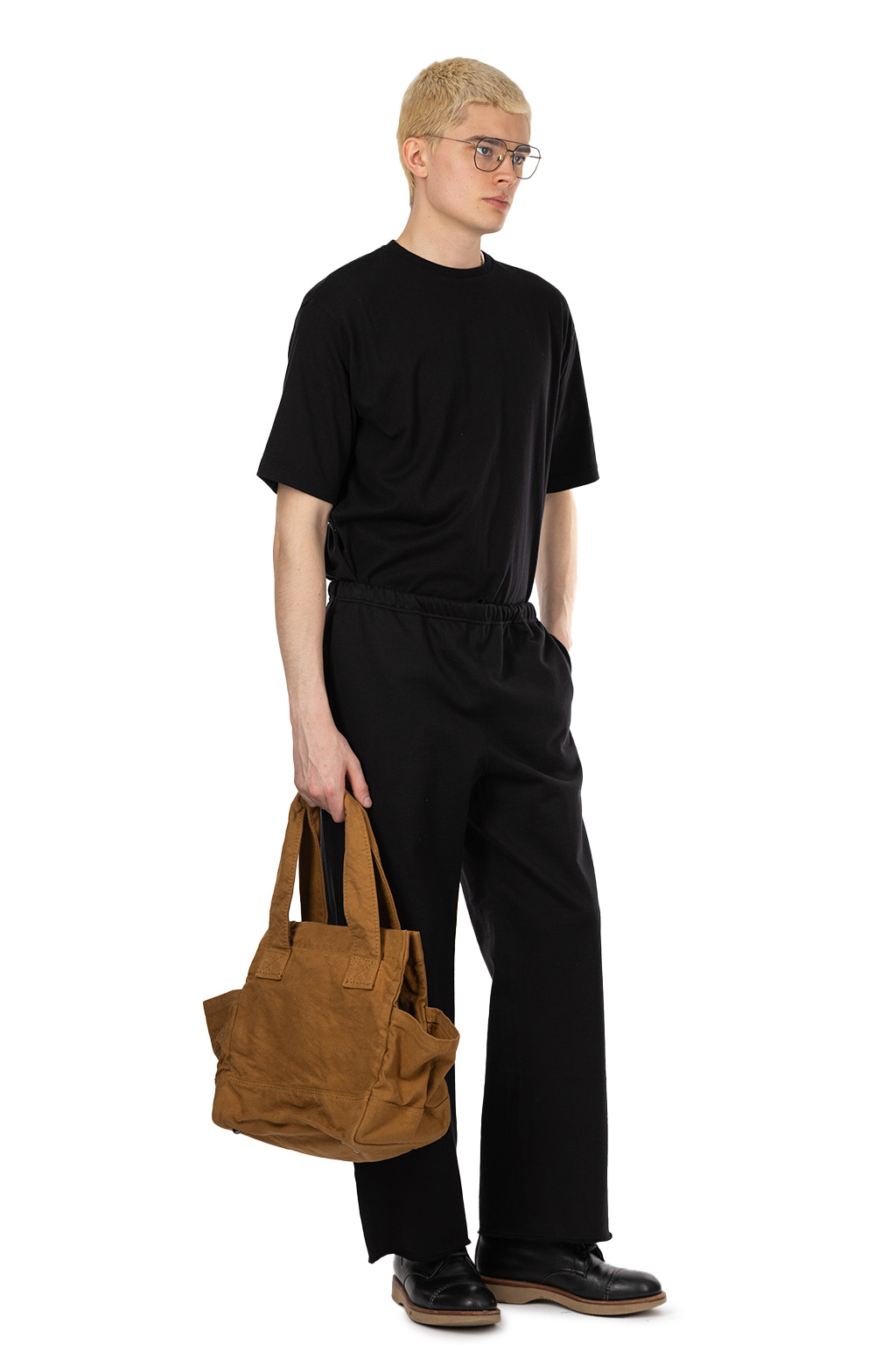 marka - Wide Gym Pants - Black