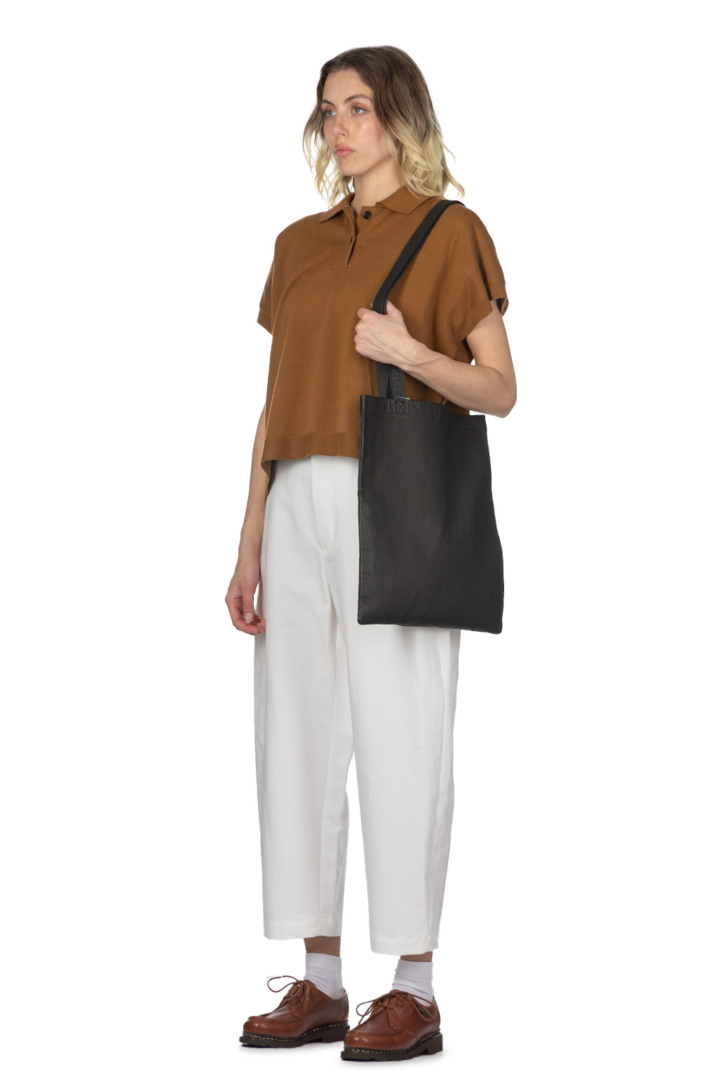 nicholson & nicholson - ACE Top - Brown