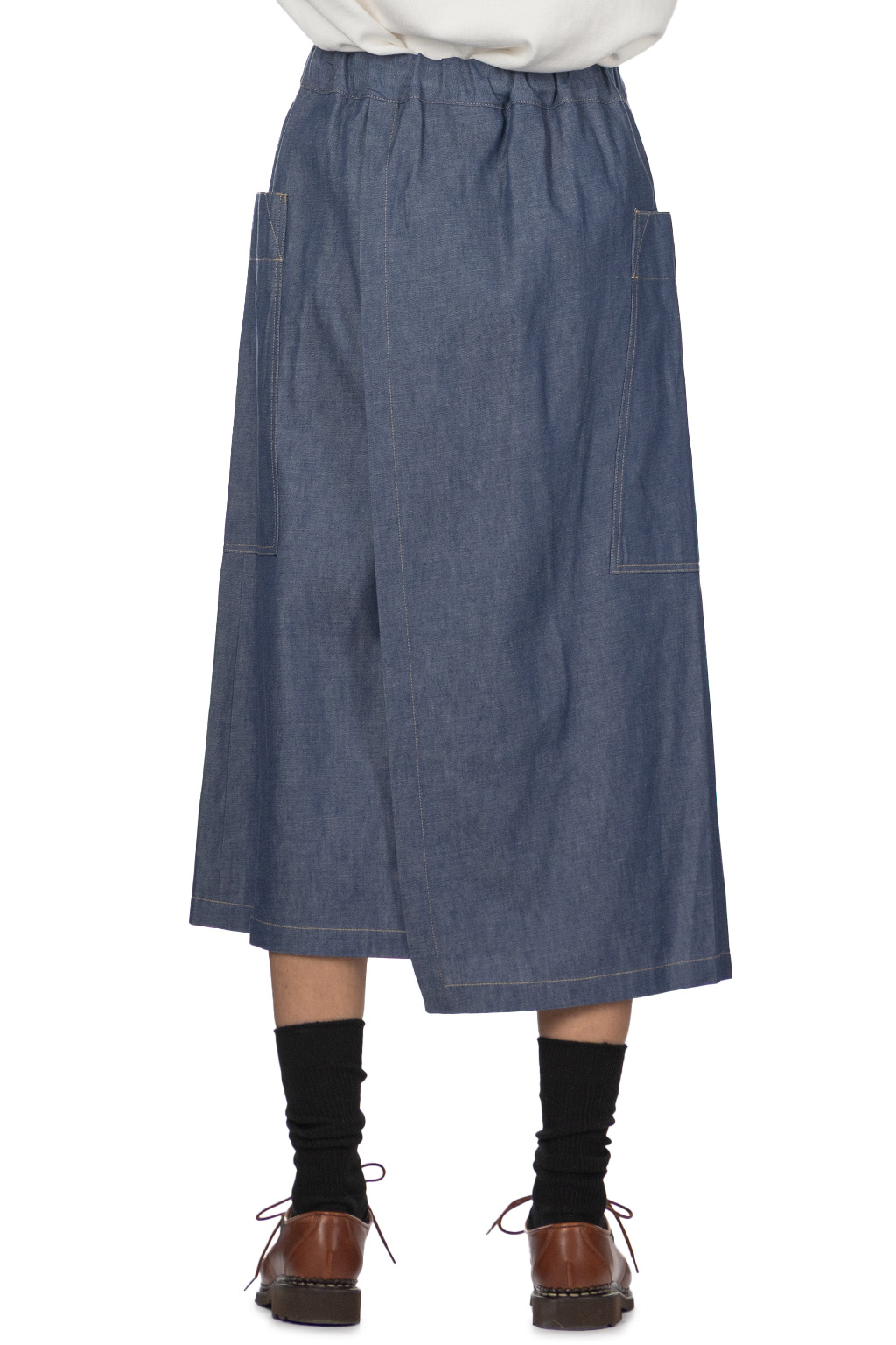 nicholson & nicholson - HEART-DENIM Skirt - Blue