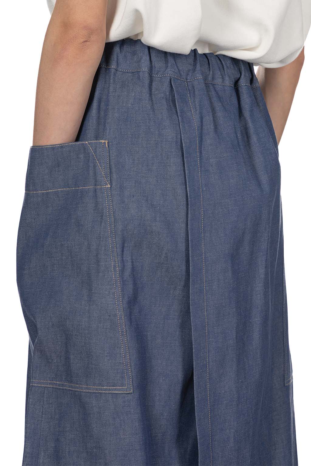 nicholson & nicholson - HEART-DENIM Skirt - Blue