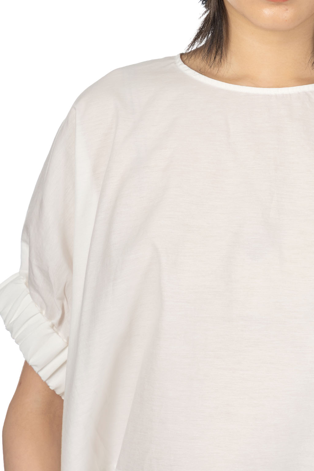 nicholson & nicholson - LEMON-SILK Top - White