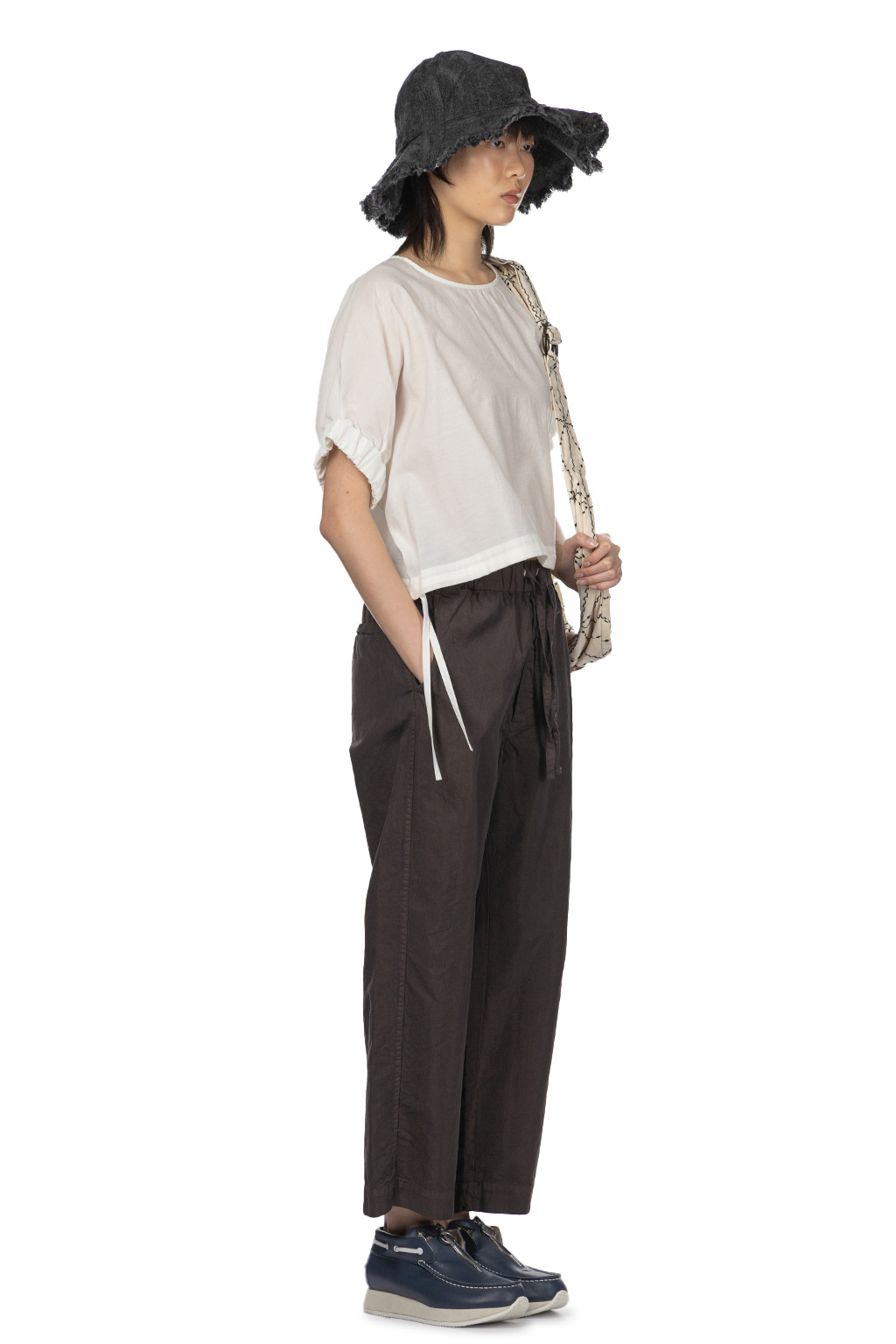 nicholson & nicholson - LEMON-SILK Top - White