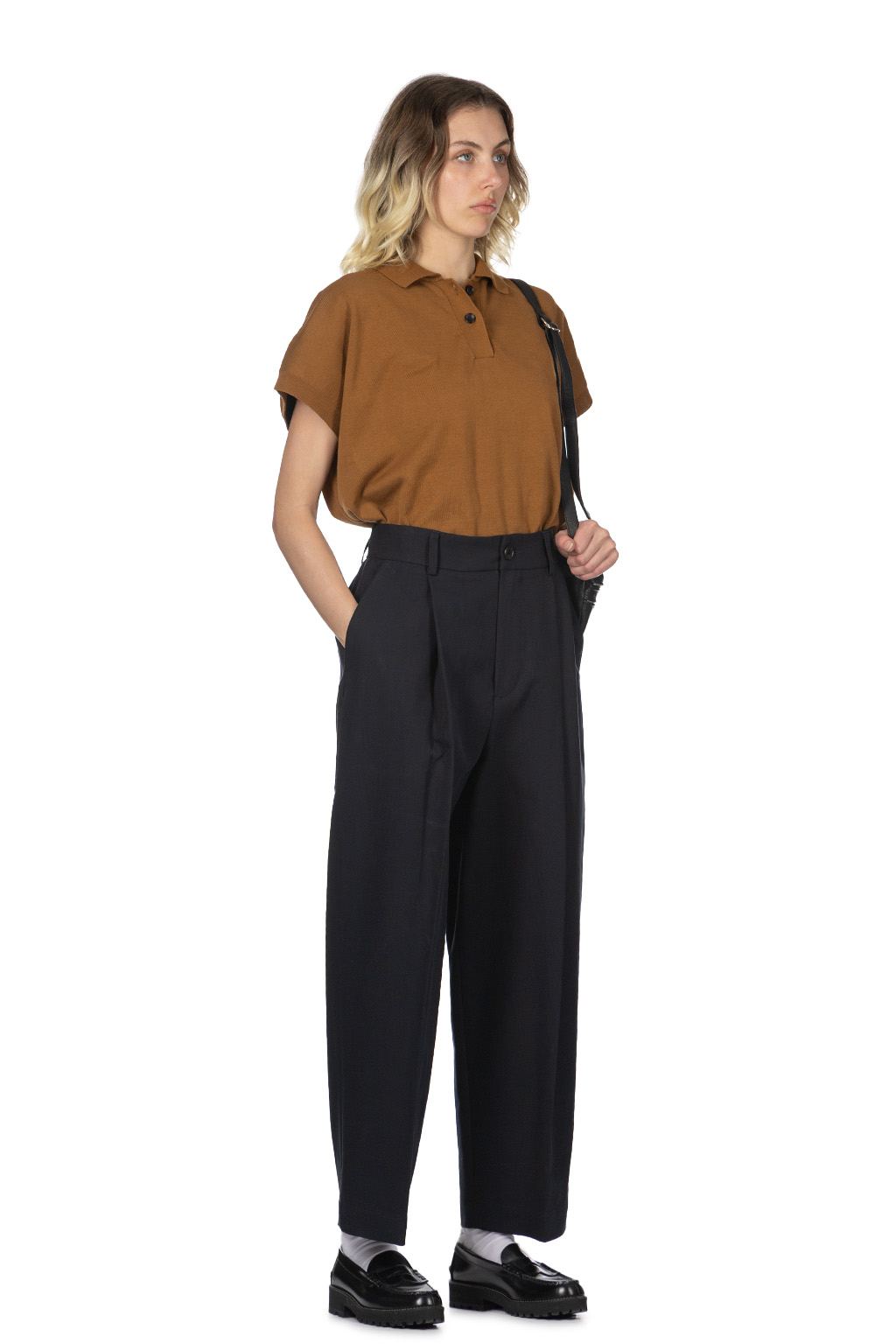 nicholson & nicholson - OLIVE Pants - Navy