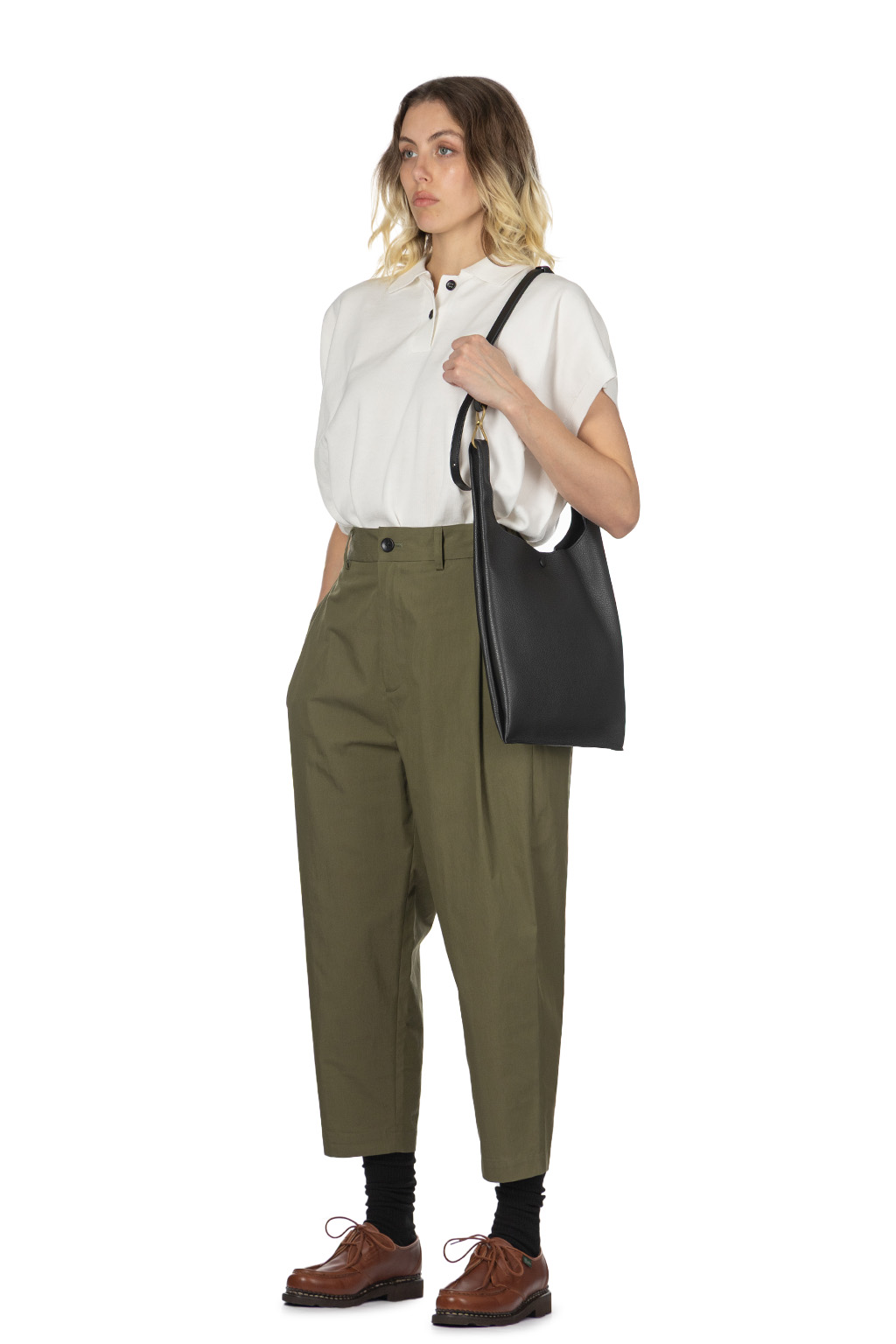 nicholson & nicholson - SAND-GABA Pants - Khaki