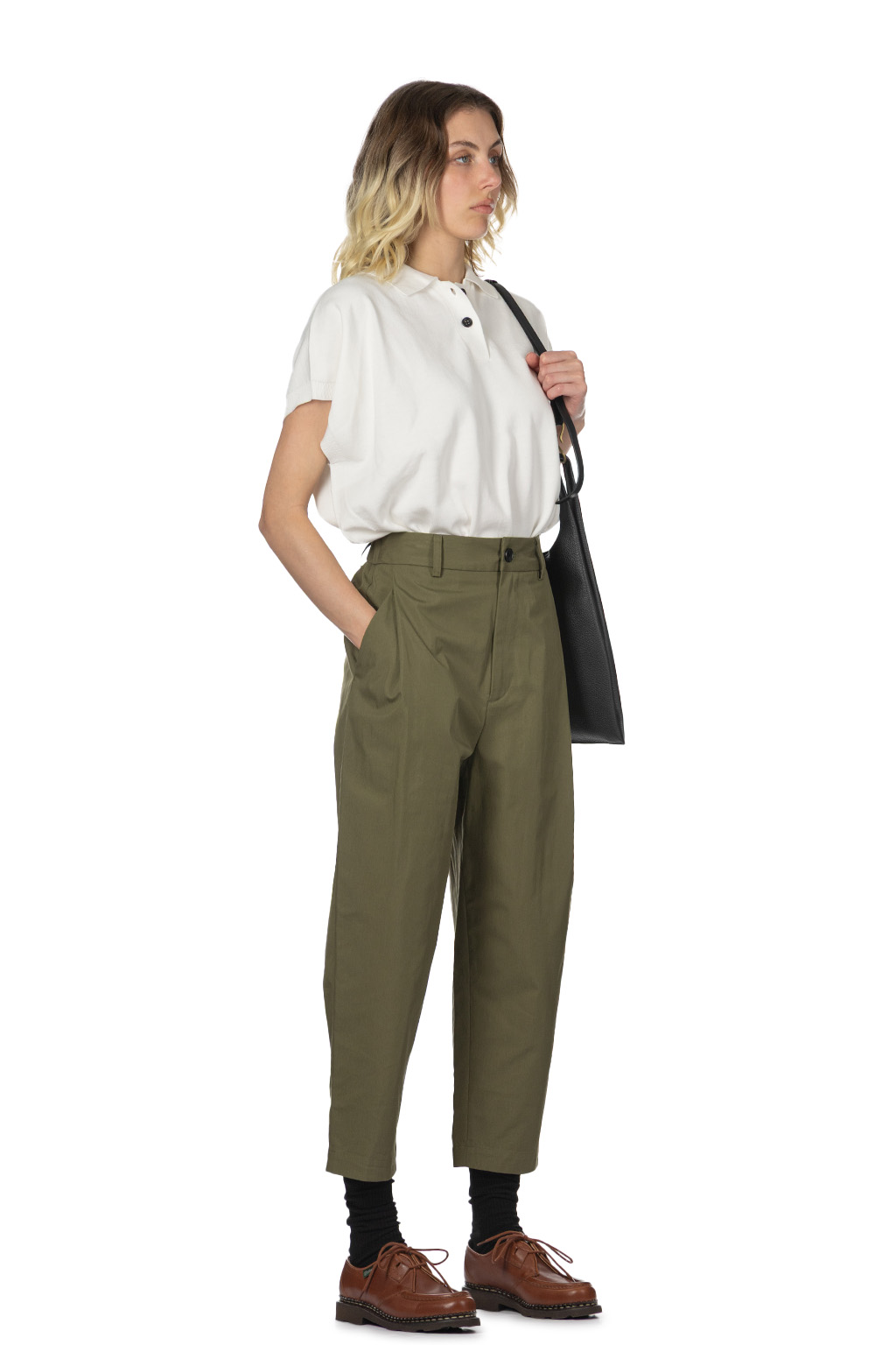 nicholson & nicholson - SAND-GABA Pants - Khaki