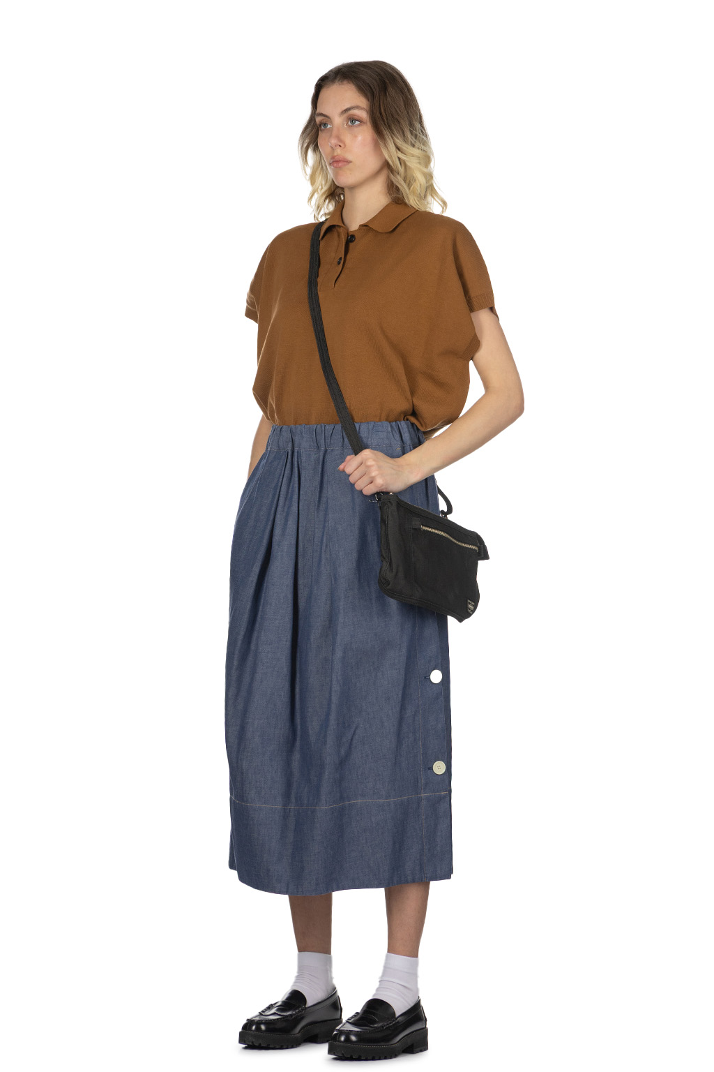nicholson & nicholson - SHIP-DENIM Skirt - Blue